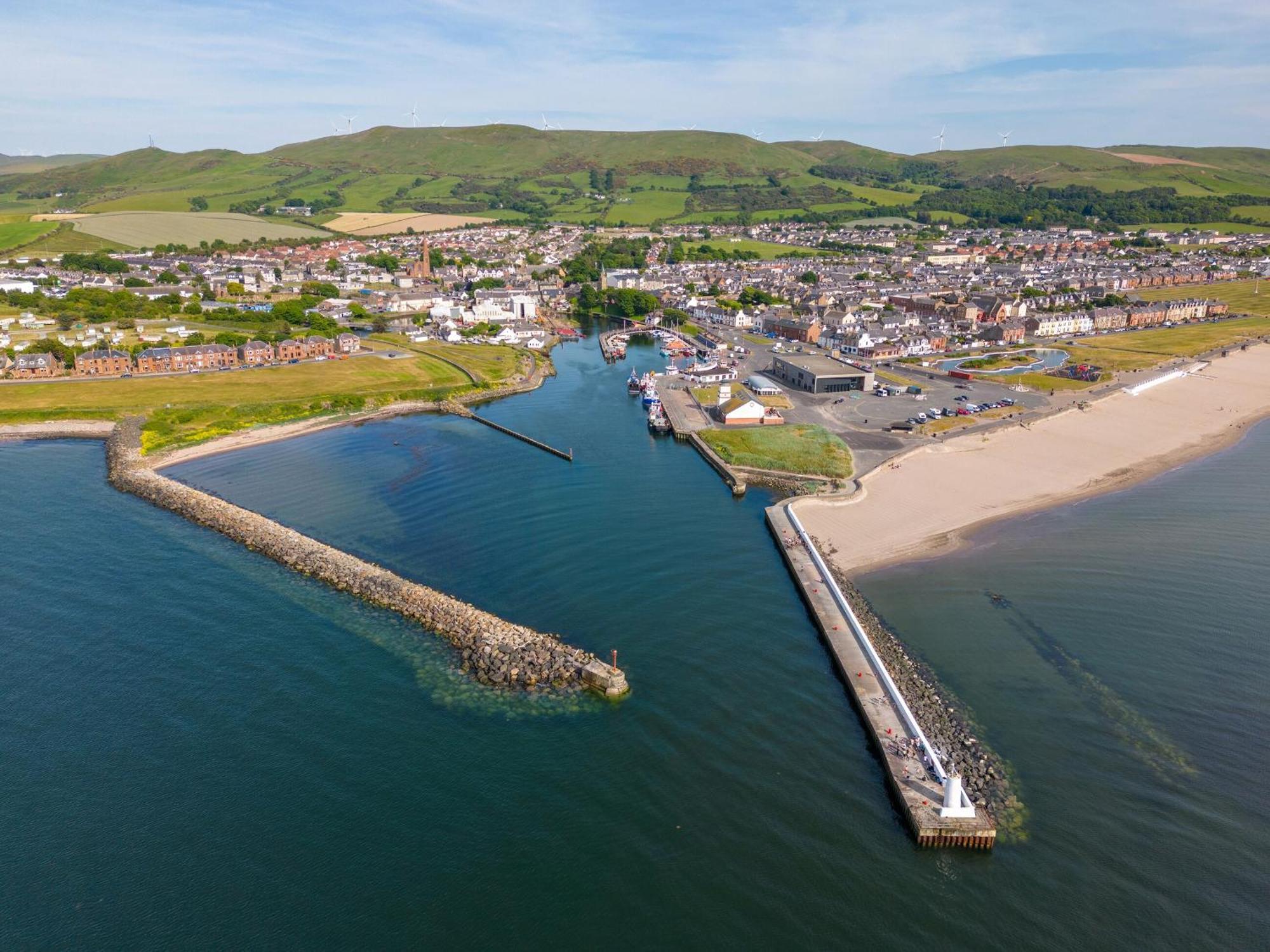 The Signal Box Villa Girvan Bagian luar foto